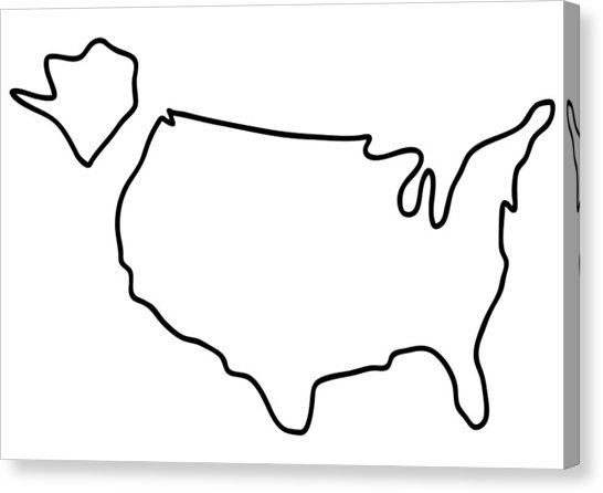 546x446 Line Drawing Canvas Prints