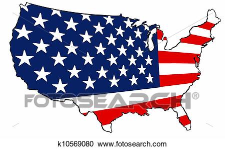 450x297 Map Of America Flag Download Them And Print