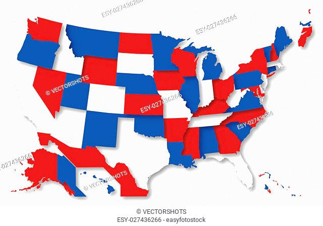 640x448 Colorful Usa Map Stock Photos And Images Age Fotostock