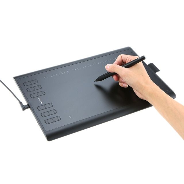 640x640 Huion Graphics Drawing Tablet Micro Usb With Built