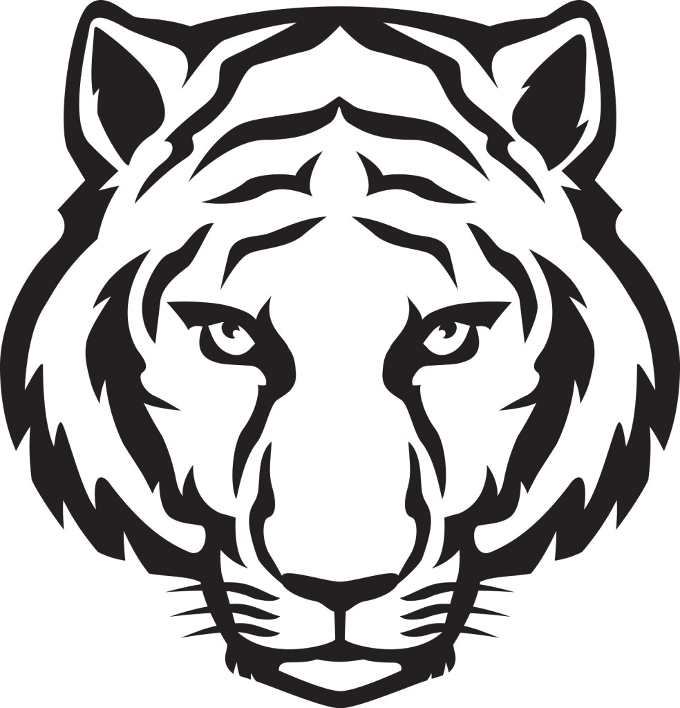 984x1024 How To Draw A Tiger Face White Drawing At Getdrawings Free