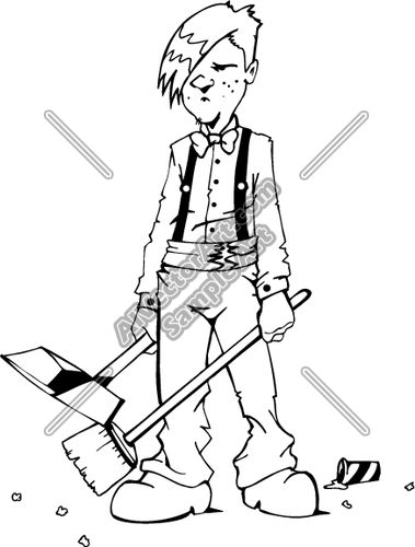 379x500 Usher Clipart And Vectorart Occupations