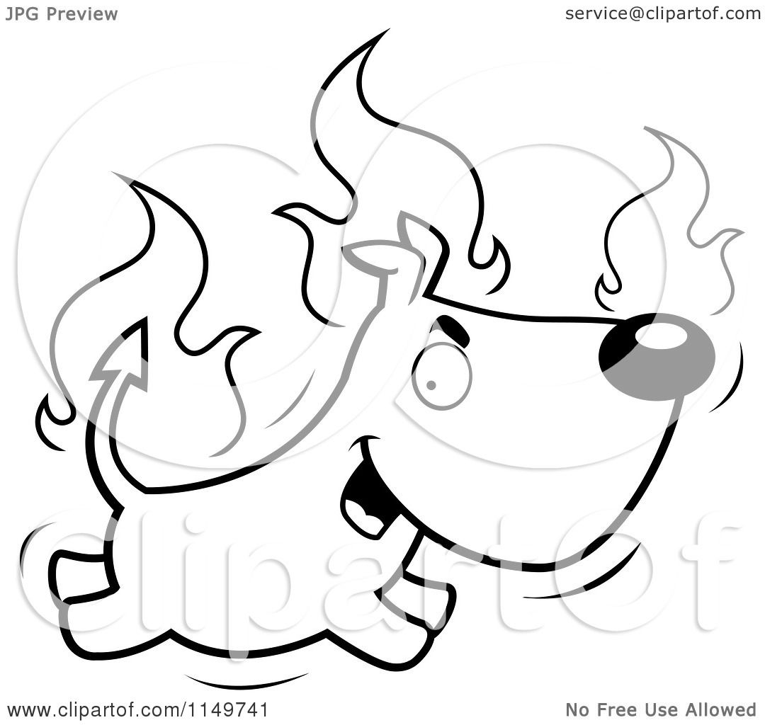 1080x1024 Devil Dog Clipart