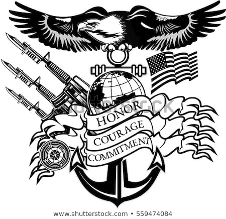 450x436 Huge Collection Of 'eagle Globe And Anchor Drawing' Download More