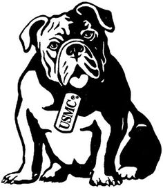 236x272 Marine Bulldog Clipart