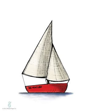 288x360 Sailboat Art Print