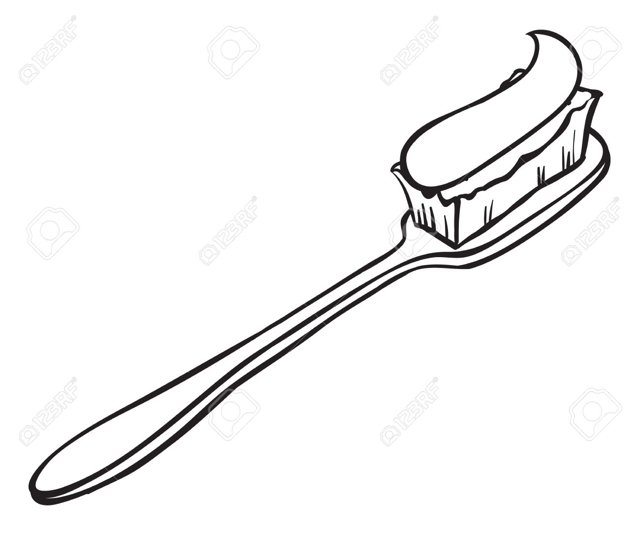 1300x1084 Toothbrush Clipart Toothpaste Drawing