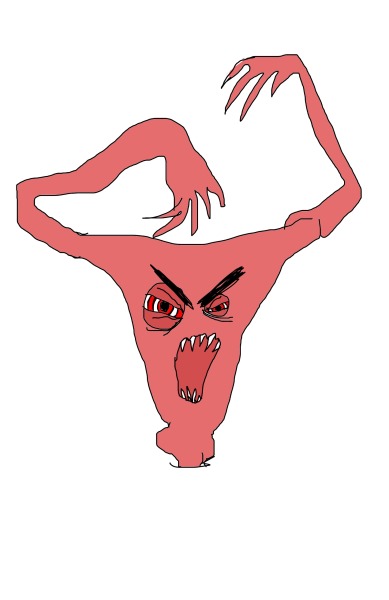 389x600 Angry Uterus Tumblr