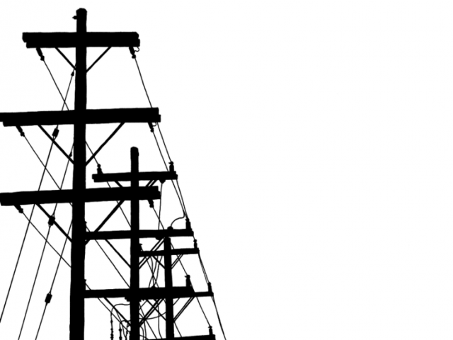 640x480 Free Drawn Power Line, Download Free Clip Art