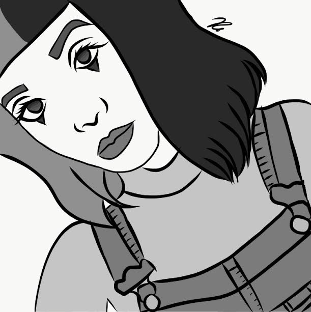 611x613 Melanie Martinez Drawing