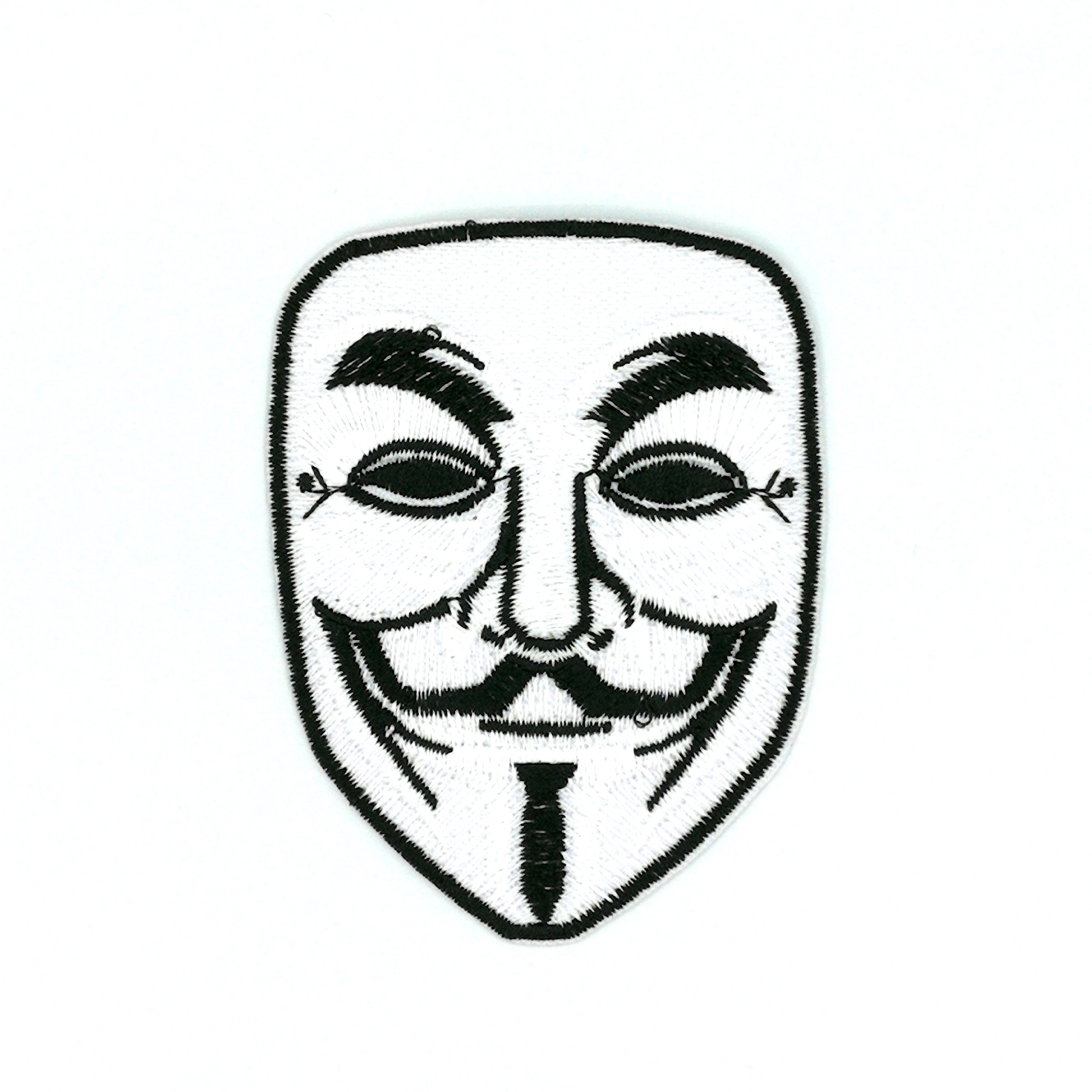 2976x2976 v for vendetta mask patch mask patch iron on patches etsy