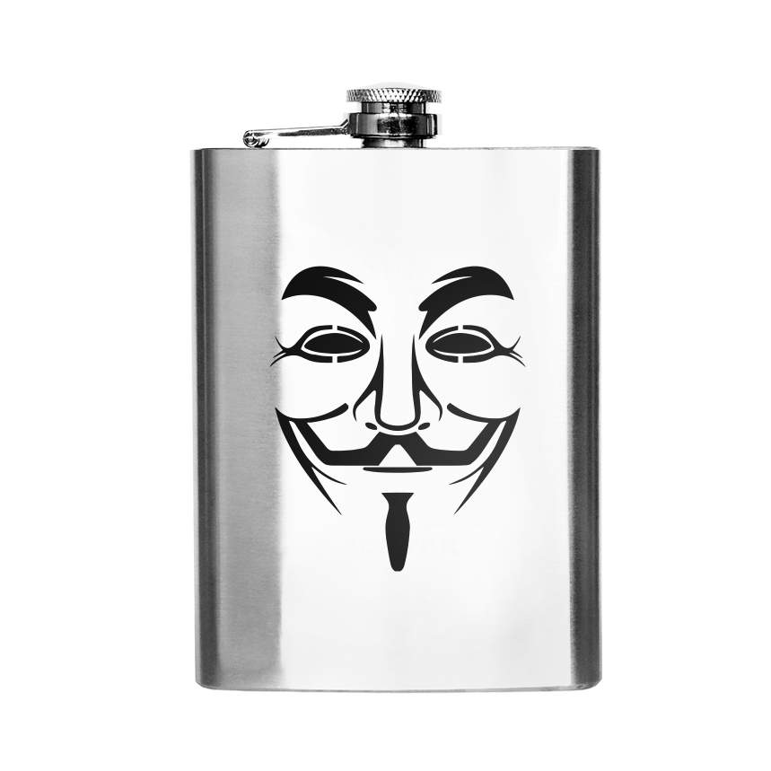 859x859 V For Vendetta Designer Flask Hip For Liquor Dc Buy