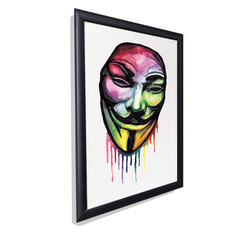794x794 V For Vendetta Original Art Gloss Print Etsy