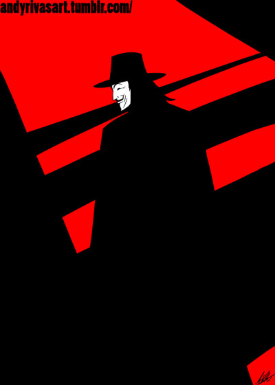 400x560 V For Vendetta Drawing Tumblr
