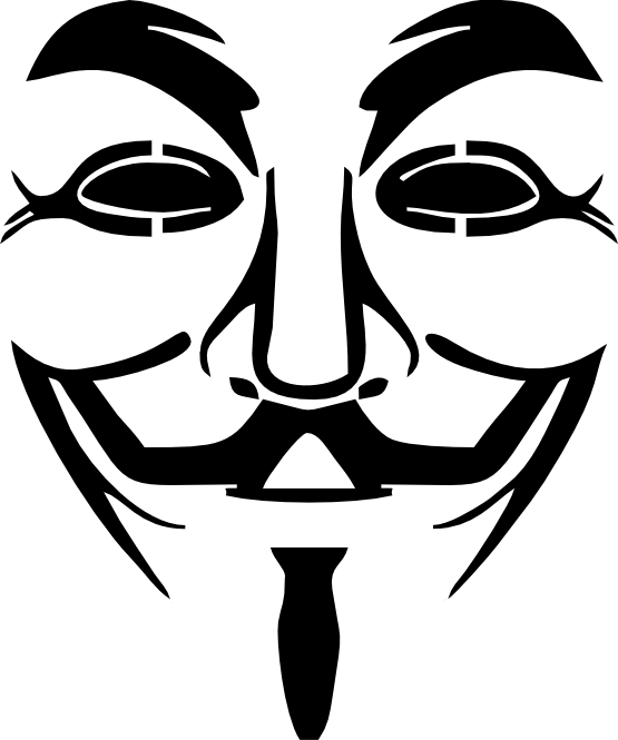 555x665 Anonymous Mask Logos And Symbols