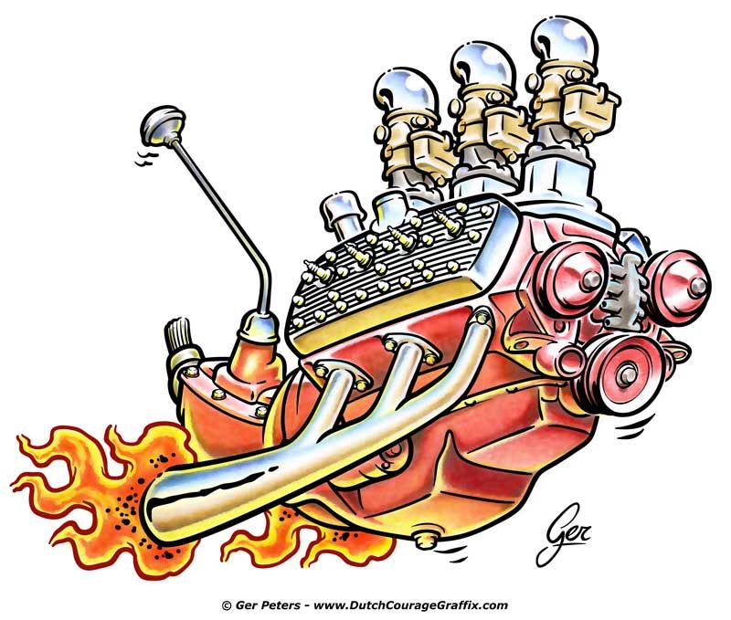 800x679 Flyin' Flattie Ford Flathead