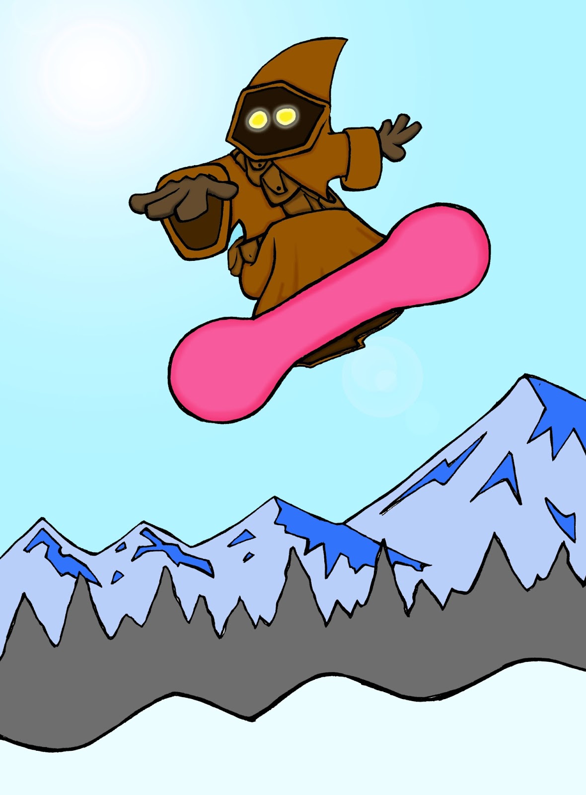 1180x1600 Death From Above ! Bos Drawing Challenge