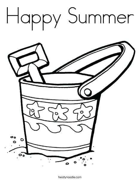 468x605 Summer Vacation Coloring Pages Summer Coloring