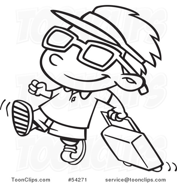 581x600 Vacation Drawing Free Download