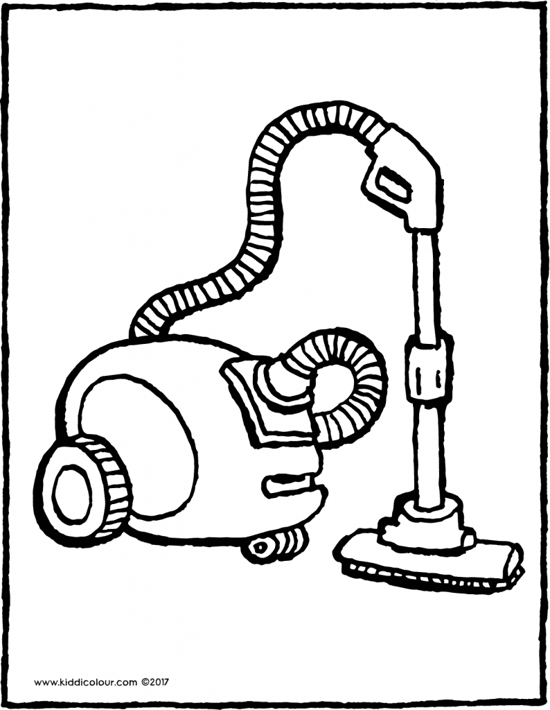 794x1024 vacuum cleaner hoover colouring