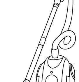 271x280 Cleaning Work Drawing Woman Vacuum Cleaner Icons Vector Icon Free