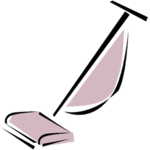 150x150 Vacuum Cleaner Line Art Vector Drawing