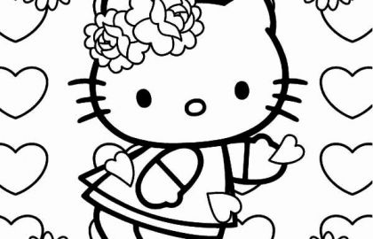 420x270 Free Printable Valentines Day Coloring Pages Beautiful Valentine