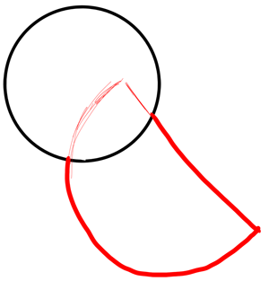 300x313 Drawing Cupid With Easy Step