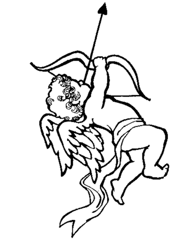 670x820 Valentine's Day Cupids Coloring Pages