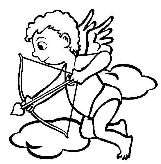 Valentine Cupid Drawing Free Download On Clipartmag 9205