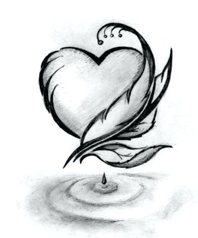 640x770 Drawing Ideas For Valentines Day