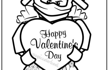 420x270 Free Valentine Coloring Pages Unique Best Happy Valentines Day