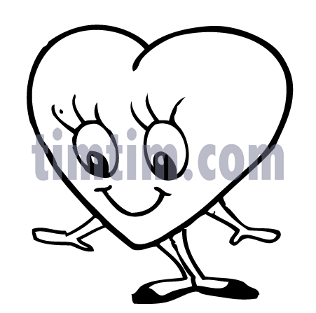 451x447 Free Drawing Of A Miss Valentine Bw From The Category Easter