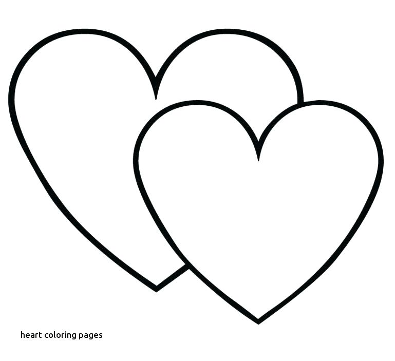 769x703 Coloring Sheet Of A Heart Heart Coloring Pages As Well As Heart
