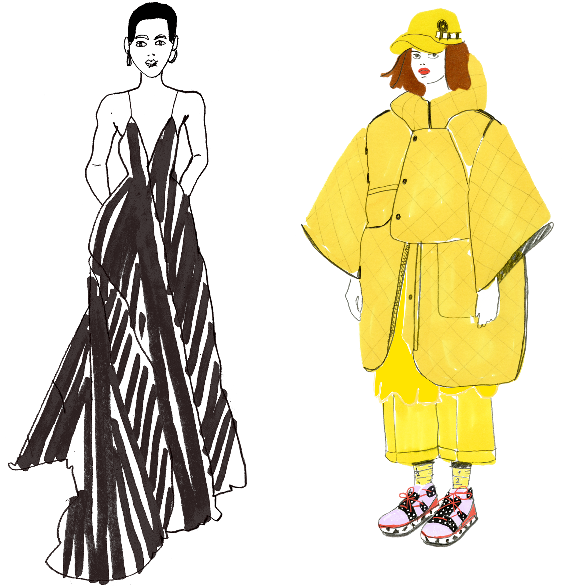 1838x1915 Copic Marker Drawings Lernmark Illustration