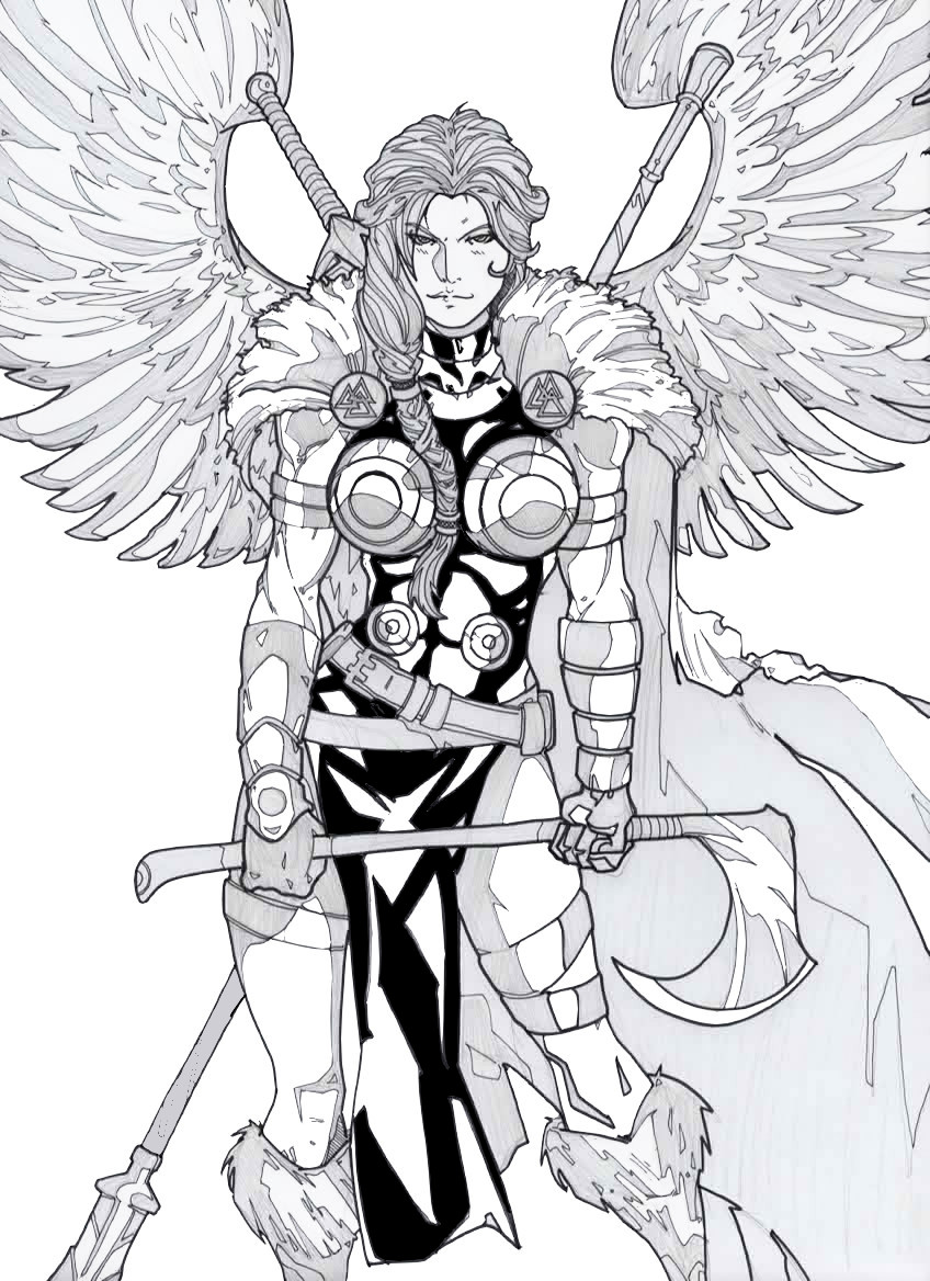 848x1168 Valkyrie Foundmyself