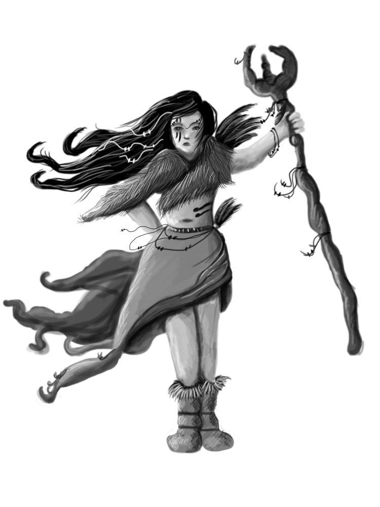 750x1000 Third Value Study Witch Helen Blackburn Art