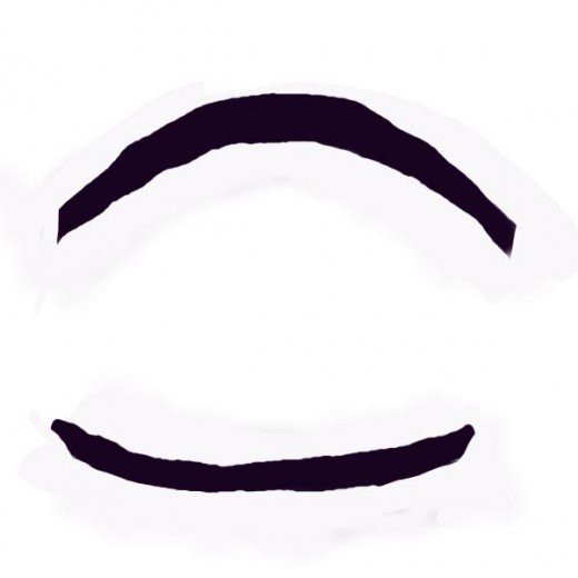 520x520 Basic Manga Drawing Anime Eyes Feltmagnet