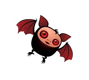 300x270 Vampire Bats Drawings Fine Art America