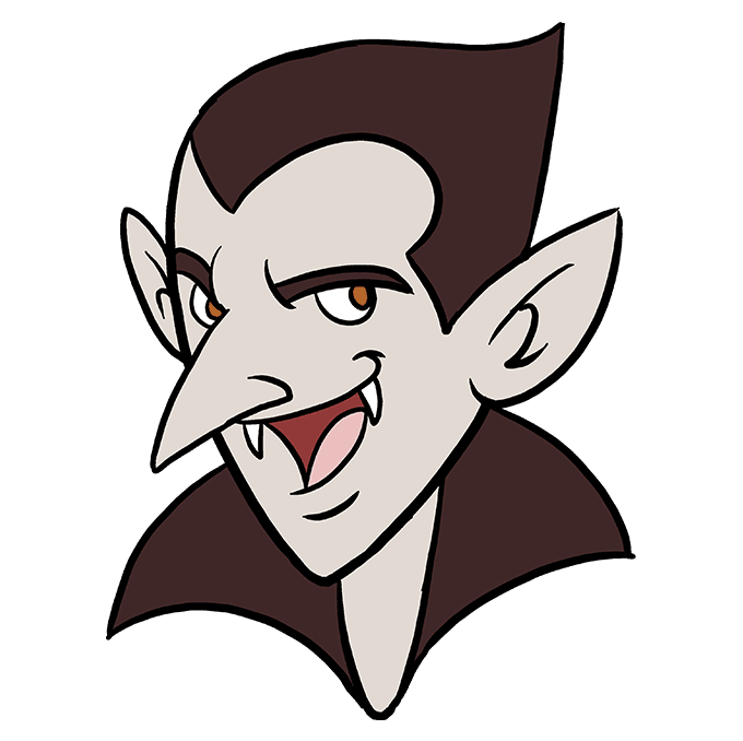 680x678 How To Draw A Vampire