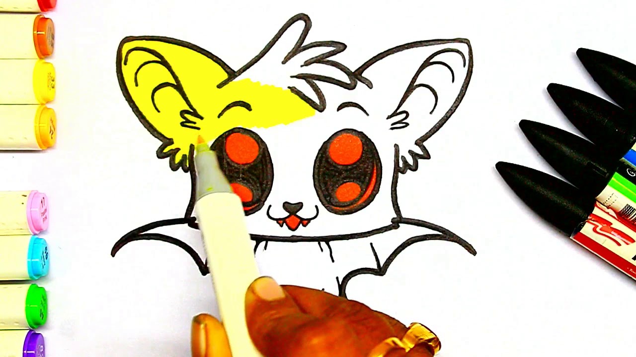 1280x720 How To Draw Vampire Cartoon Vampire Colours Coloring Pages