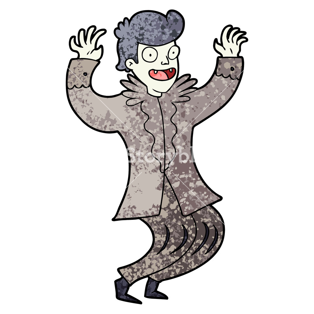 1000x1000 Crazy Cartoon Vampire Royalty Free Stock Image