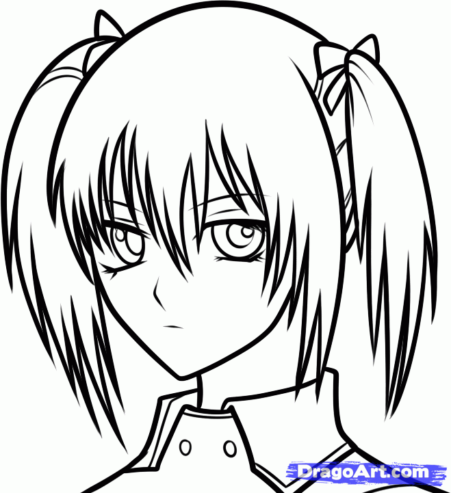 659x721 draw rima toya from vampire knight, step