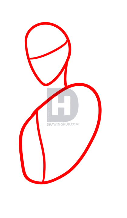 419x720 How To Draw An Anime Vampire Girl, Step