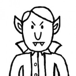 260x260 How To Draw A Vampire Step