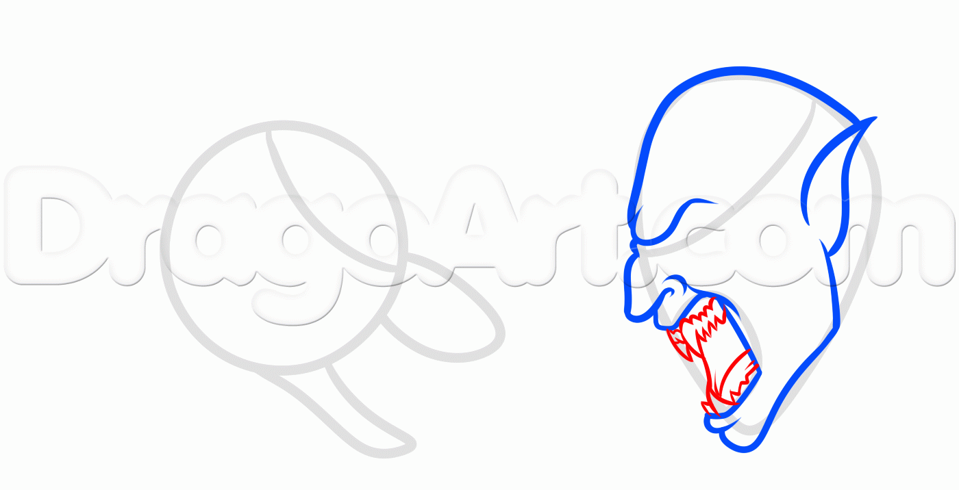 1400x716 How To Draw A Werewolf Vs Vampire, Step