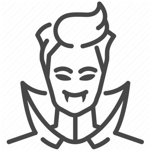 512x512 Dracula, Halloween, Immortal, Man, Nosferatu, Undead, Vampire Icon