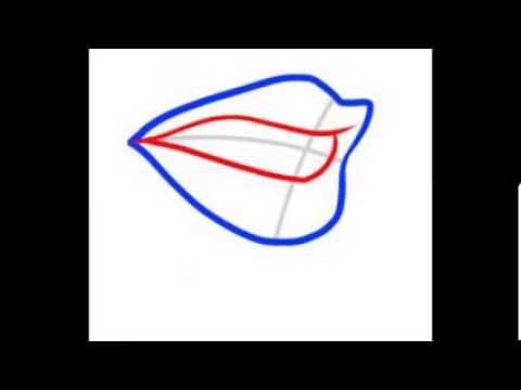 480x360 How To Draw Vampire Teeth Mouth Lips