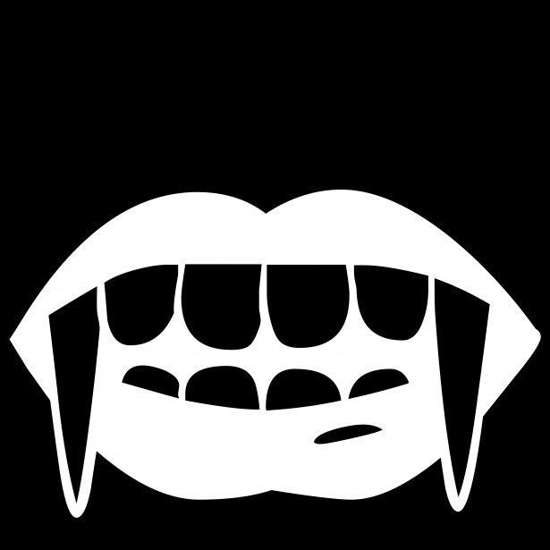 Vampire Fangs Drawing | Free download on ClipArtMag