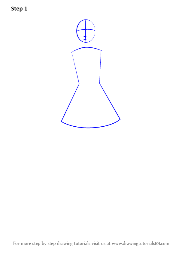 596x843 Learn How To Draw Maria Kurenai From Vampire Knight